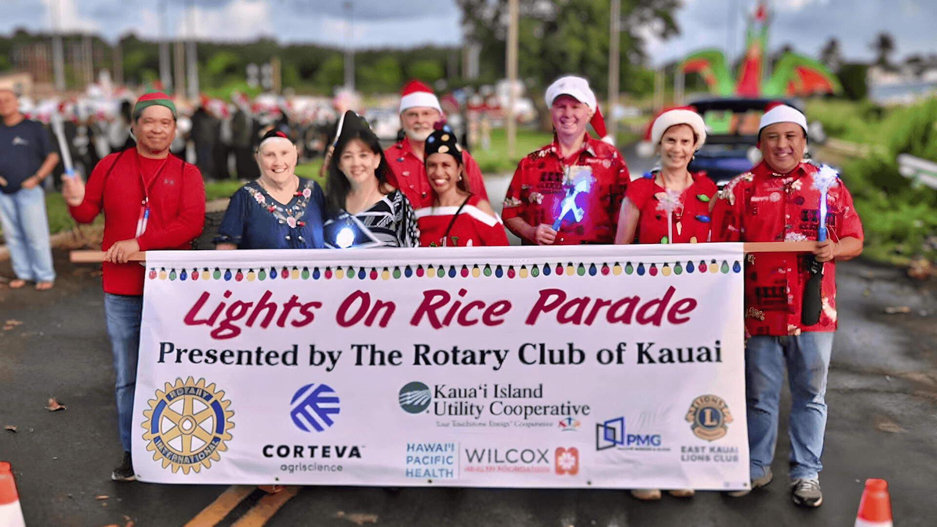 Home Lights on Rice Parade